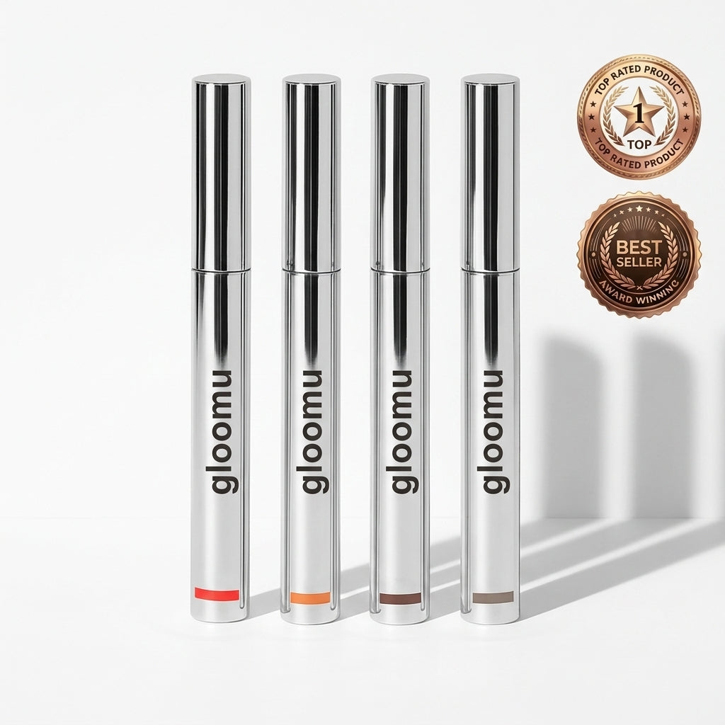 Pack de 4 Labiales Coreanos Gloomu™